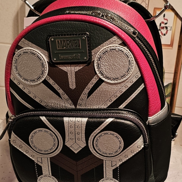 Marvel Loungefly Disney Thor Love &Thunder Mini Backpack - Picture 16 of 16